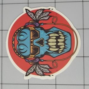 Skull Sticker